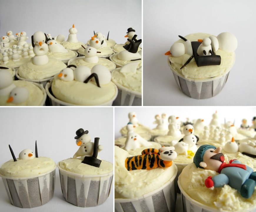delicious Calvin and Hobbes delights -- birthday cakes