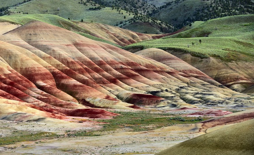 Multi Color Hills - wow @ John Day Fossil Beds National Monument