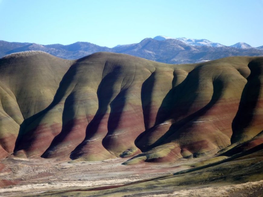 Waves of Color From the Painted Hills Unit of the John Day Fossil Beds National Monument in central Oregon