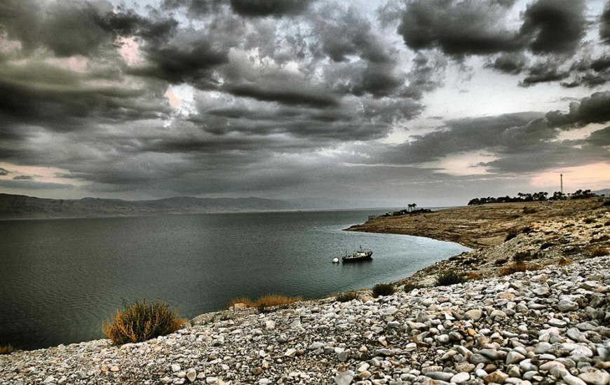 Dead Sea seascape